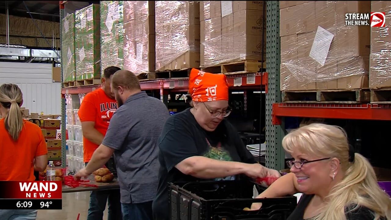 Demand for food reaches 'historic' levels across Central IL